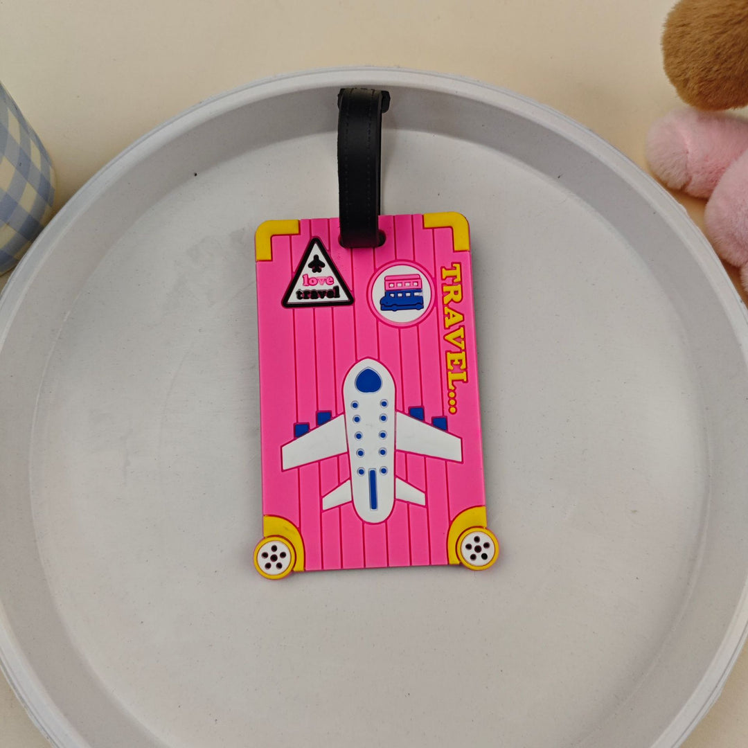 Unisex Luggage Tag in Fun Airplane Design Kalsten