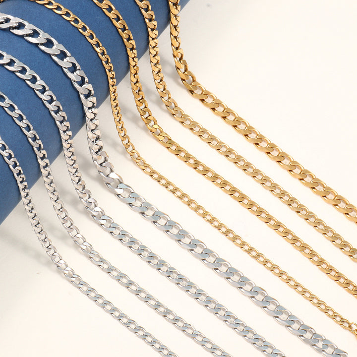 Bold Curb Link Chain Necklace Kalsten
