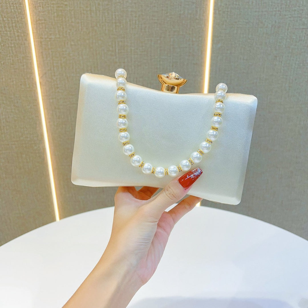 Pearl Handled Evening Clutch