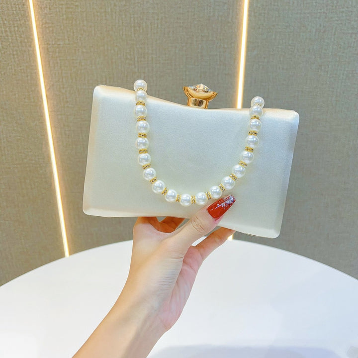 Pearl Handled Evening Clutch