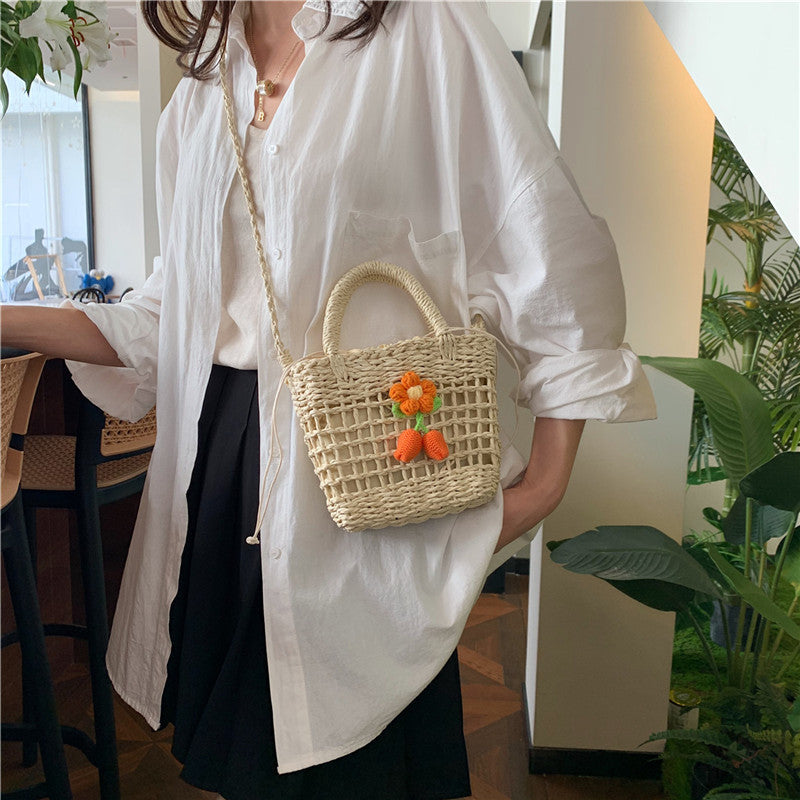 Handcrafted Crochet Floral Tote