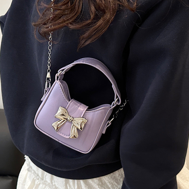 Bow Detail Mini Handbag