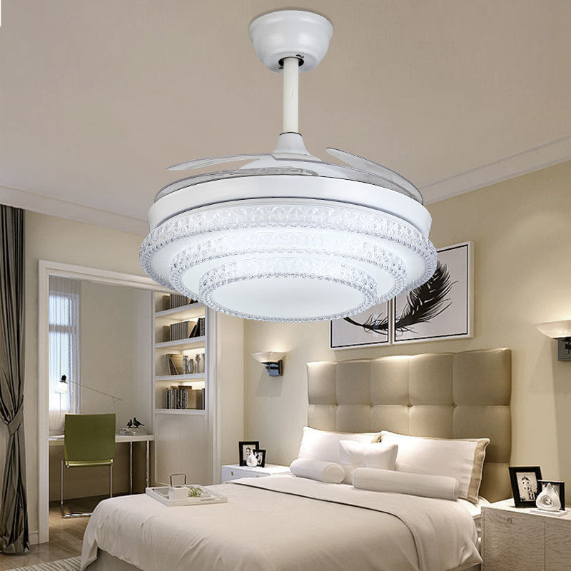 Contemporary Ceiling Fan Light Fixture