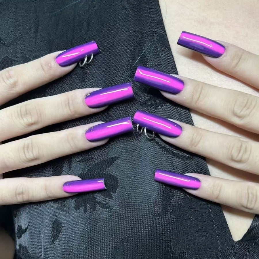 Glamorous artificial nails with high-gloss effect Kalsten