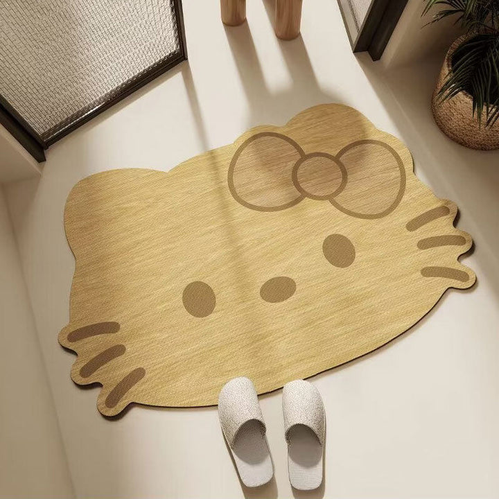 Hello Kitty Themed Plush Bath Mat