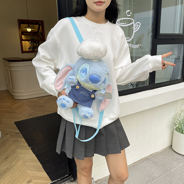 Plush shoulder bag with chef's hat Kalsten