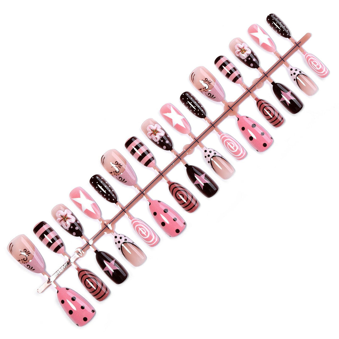 Nail art set with creative patterns and unique designs Kalsten