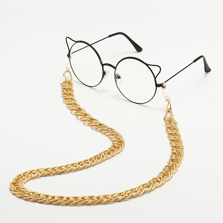 Chain-Detail Cat-Eye Glasses Kalsten