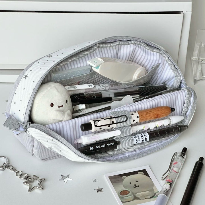 Stylish Star Pattern Pencil Case