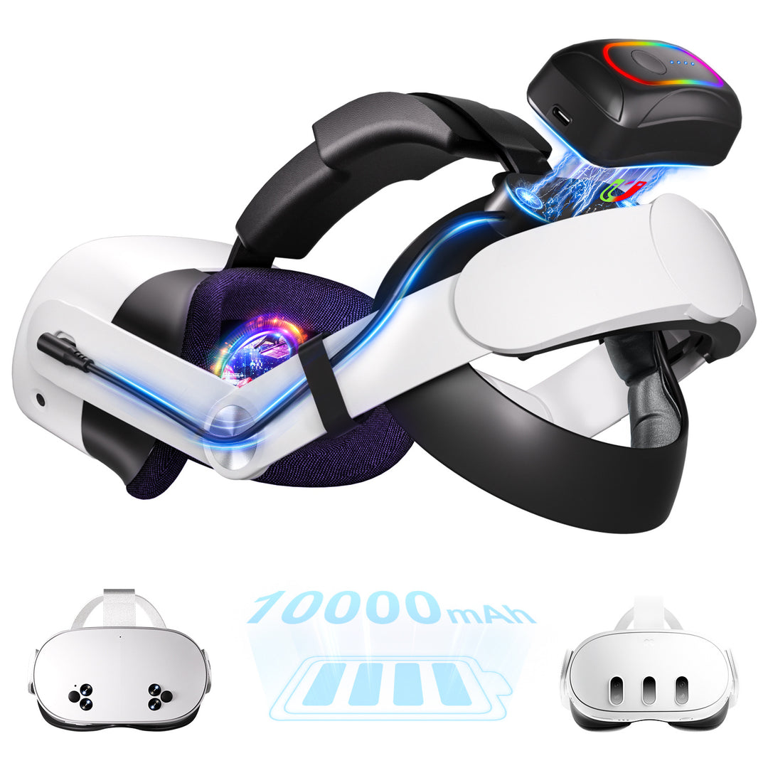 VR-Headset with high-performance battery Kalsten