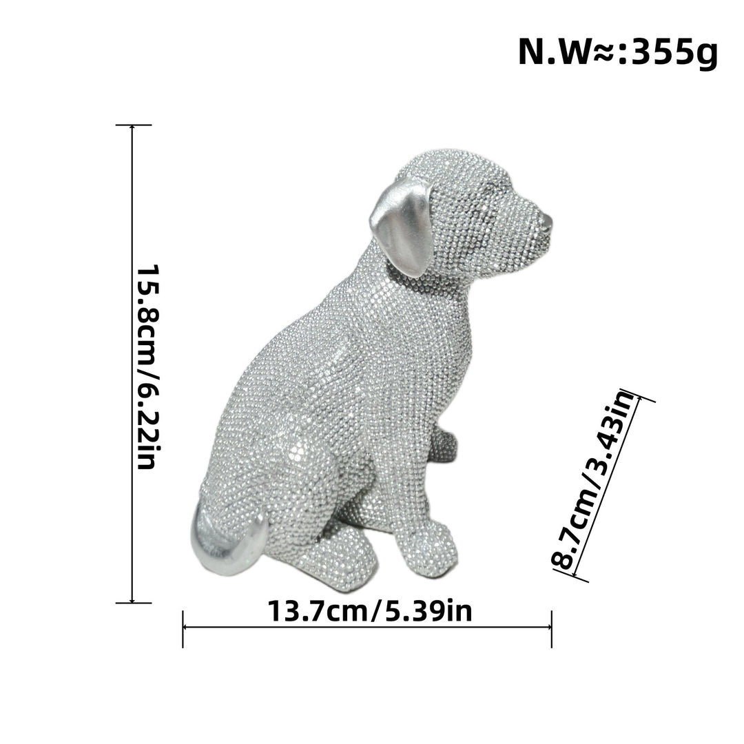 Decorative dog figure in modern design Kalsten