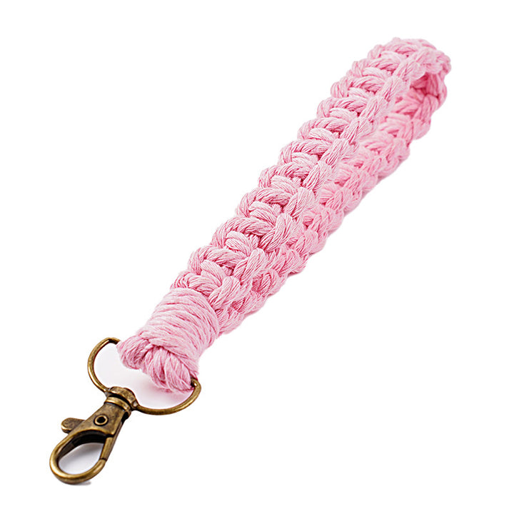 Handwoven Macrame Keychain Holder Kalsten