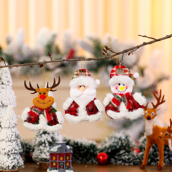 Plush Snowman Ornament Kalsten