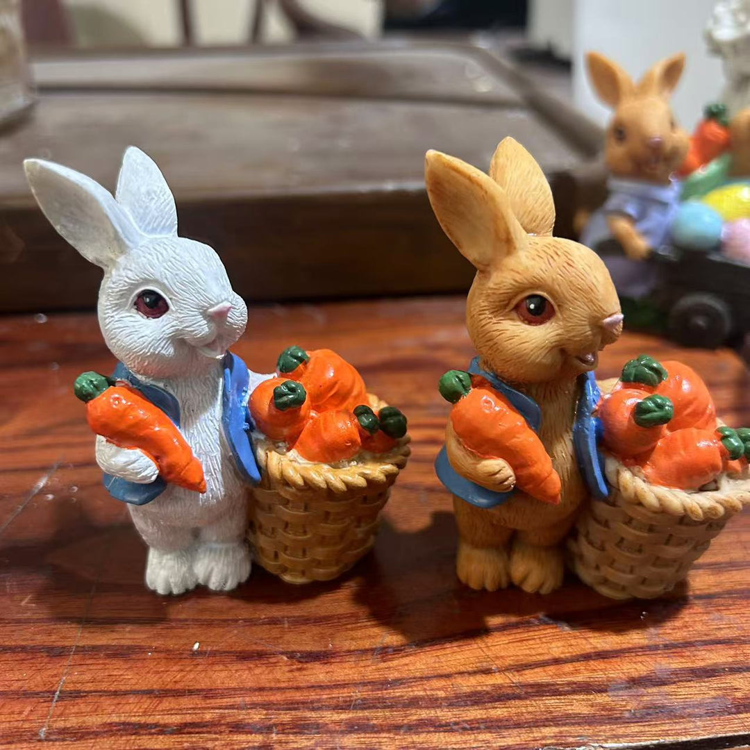 Decorative Bunny Figurine Set Kalsten