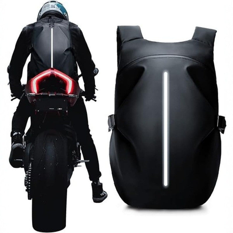 Multifunctional Motorcycle Backpack with Integrated Helmet Bag Kalsten