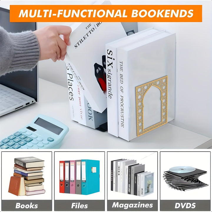 Decorative Metal Bookends