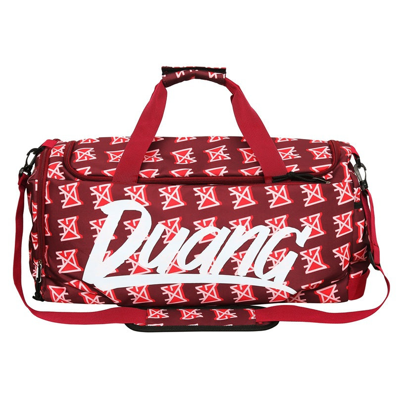 Urban Graphic Print Duffel Bag