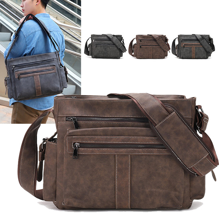 Shoulder bag with multiple compartments Kalsten