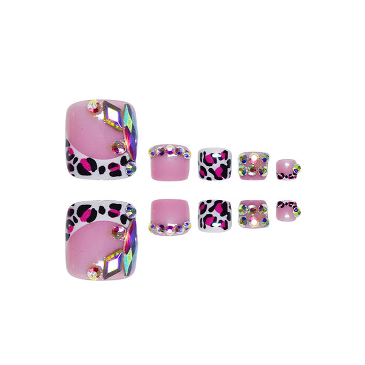 Decorative 3D Press-On Nail Art Set Kalsten