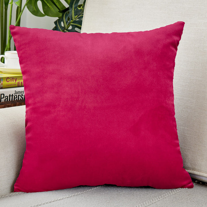 Luxurious velvet cushion cover with soft filling Kalsten