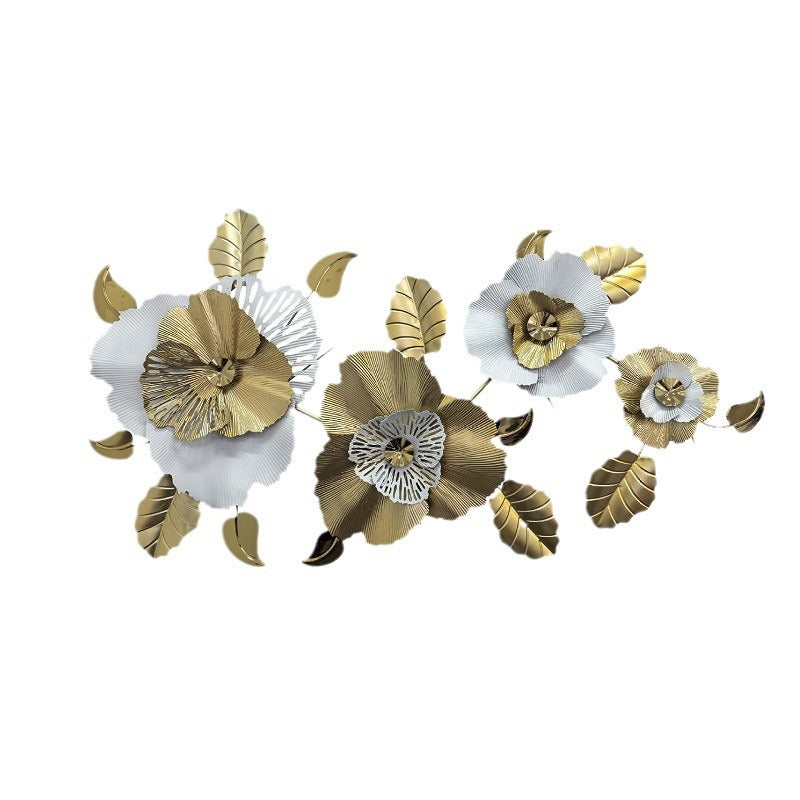 Decorative Metal Flower Wall Sculpture Kalsten