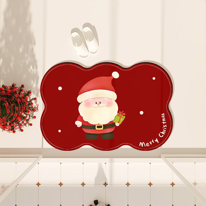 Christmas-Themed Decorative Mat