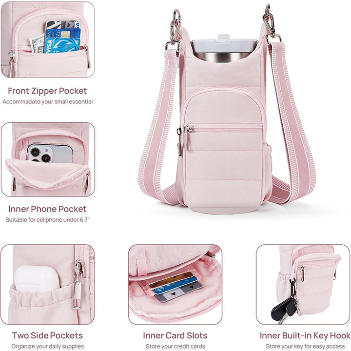 Multifunctional Shoulder Bag for Drinks and Essentials Kalsten