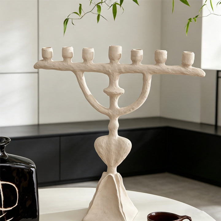 Sculptural Decorative Candle Holder