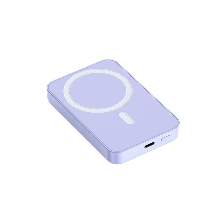 Portable induction power bank with integrated cable management Kalsten
