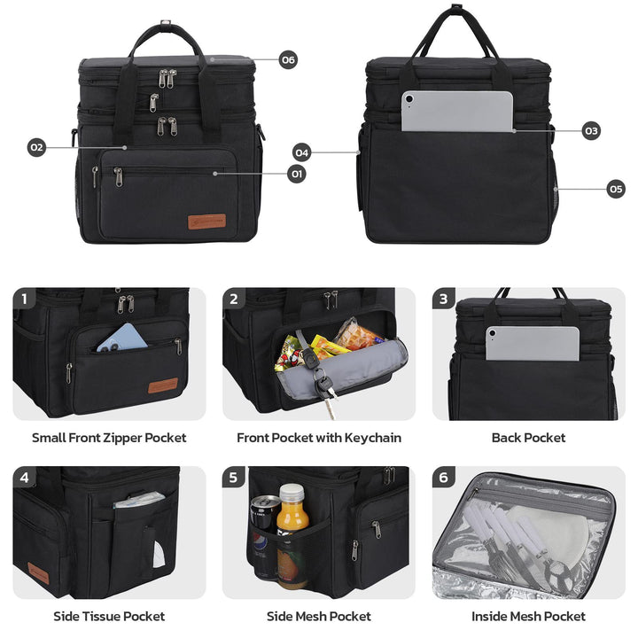 Women Insulated Picnic and Food Bag Kalsten