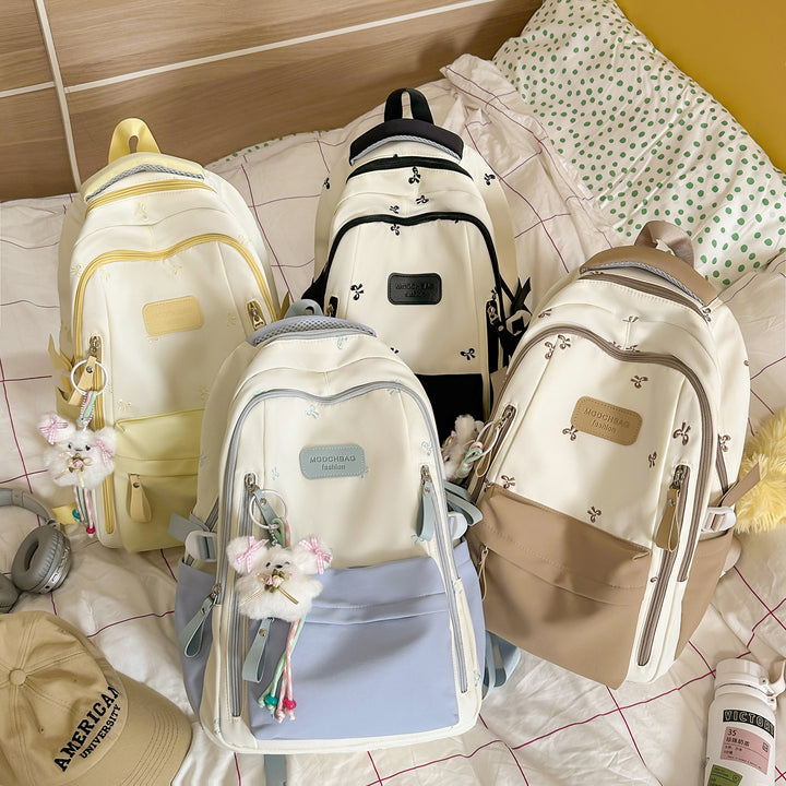 Stylish Emblazoned Multi-Compartment Backpack Kalsten