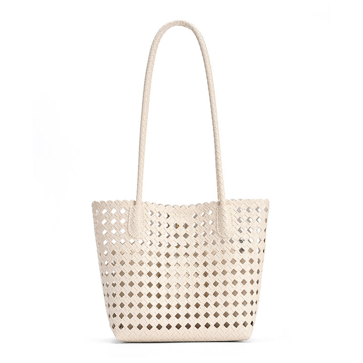 Handwoven Texture Tote Bag