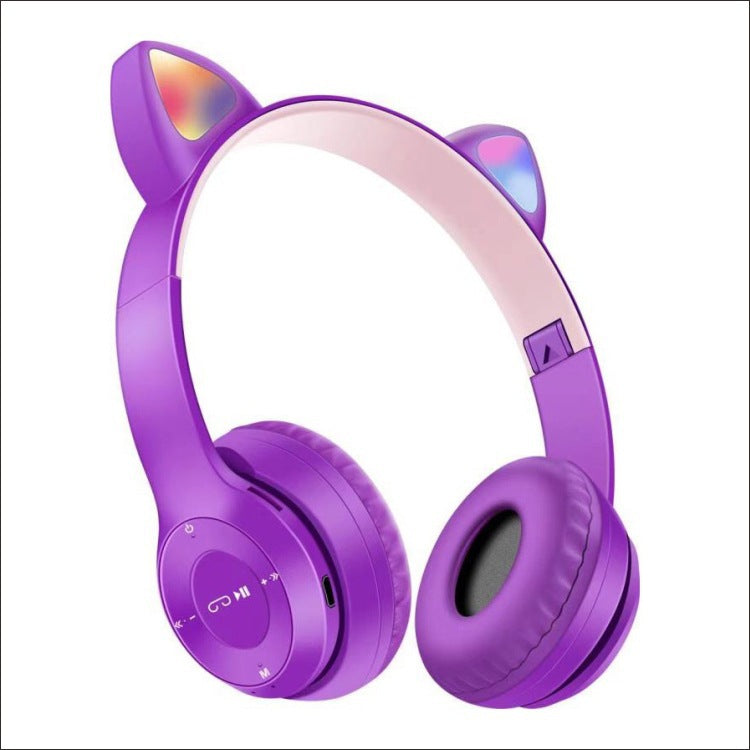 Cat-Ear Bluetooth Headphones