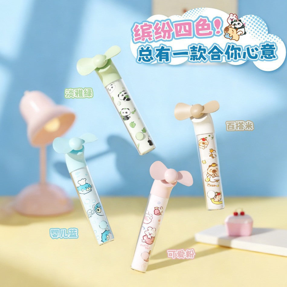 Ladies portable cooling fan with playful design Kalsten