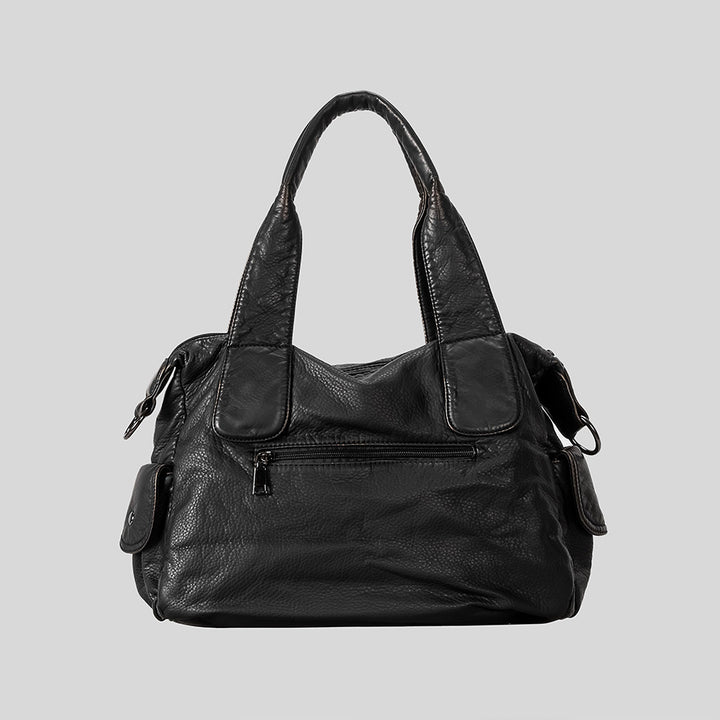 Multifunctional Leather Handbag