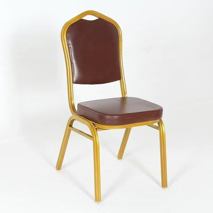 Elegant Upholstered Dining Chair with Gold Frame Kalsten