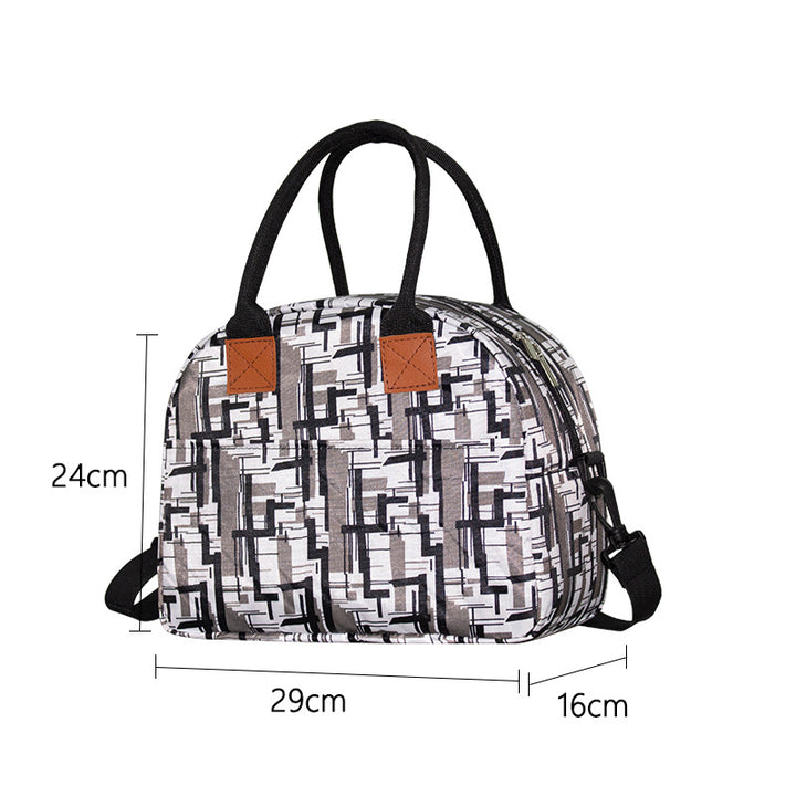 Women’s cooler bag with floral pattern and practical insulated compartment Kalsten