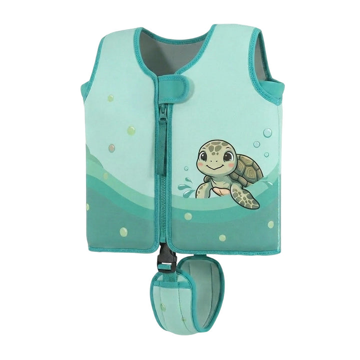 Cute Turtle Themed Swim Vest