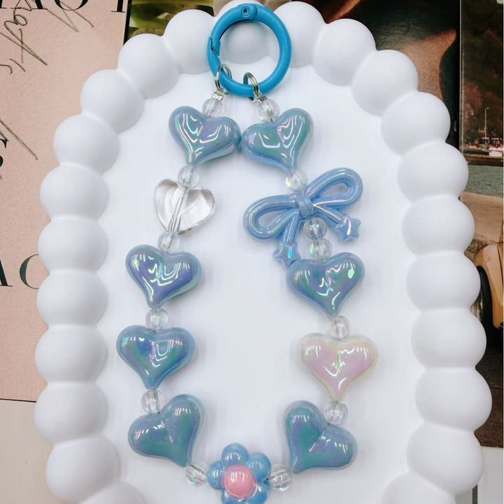 Decorative Heart-Shaped Keychain kalsten