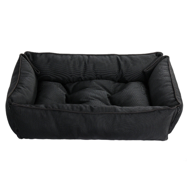 Cozy Bolstered Dog Bed