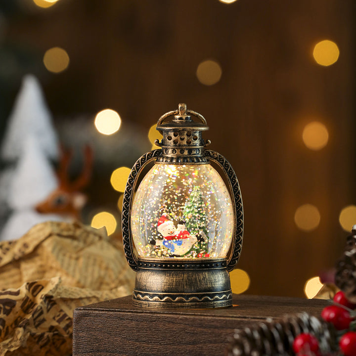 Decorative LED Snow Globe Lantern Kalsten