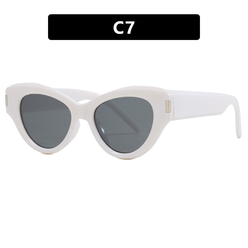 Ladies stylish Cat-Eye sunglasses with transparent frame Kalsten