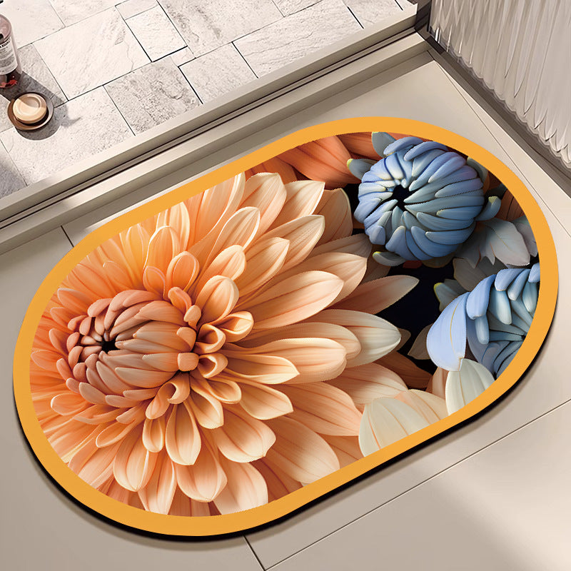 Motivational Phrase Bath Mat Kalsten