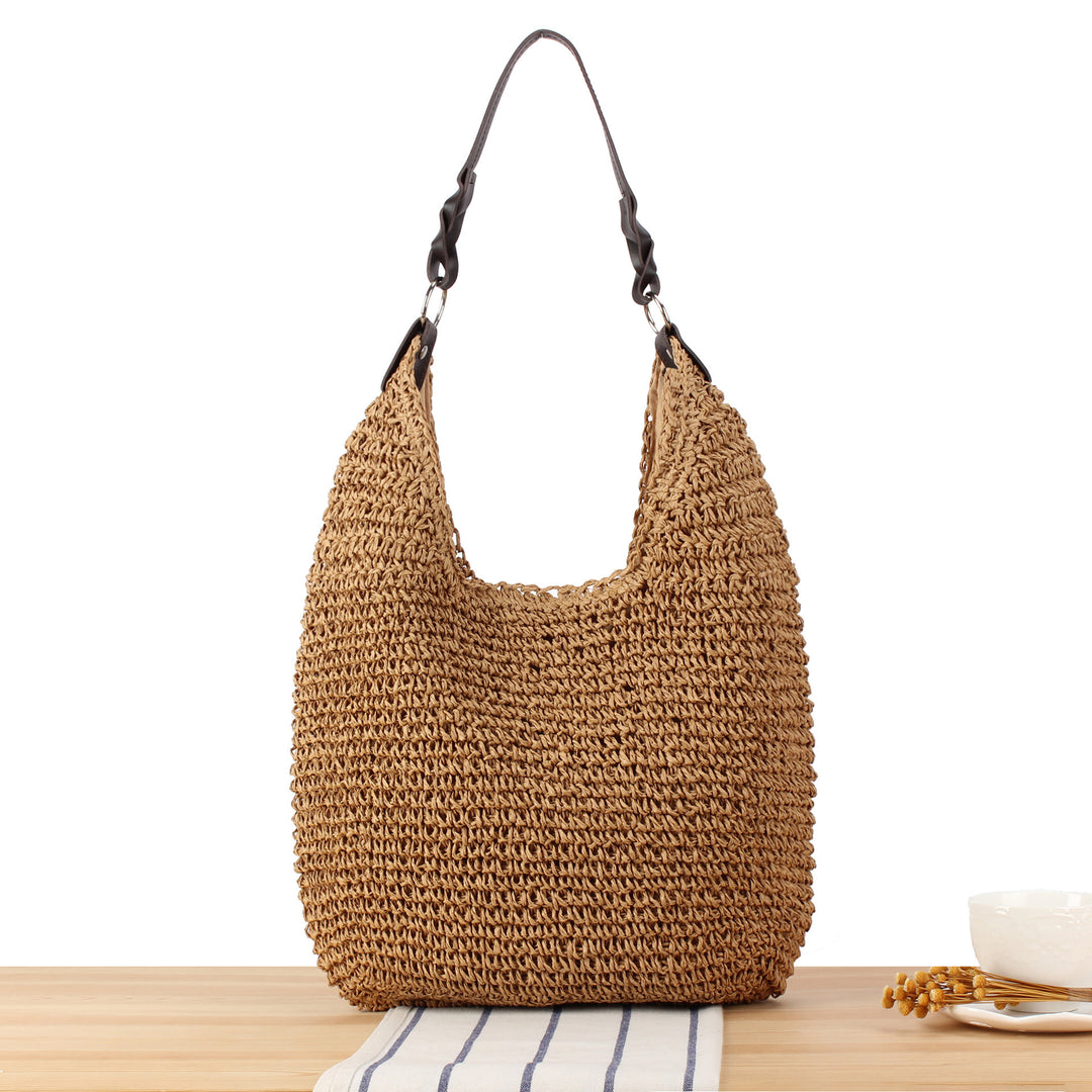 Hobo Handbag Made of Natural Material Kalsten