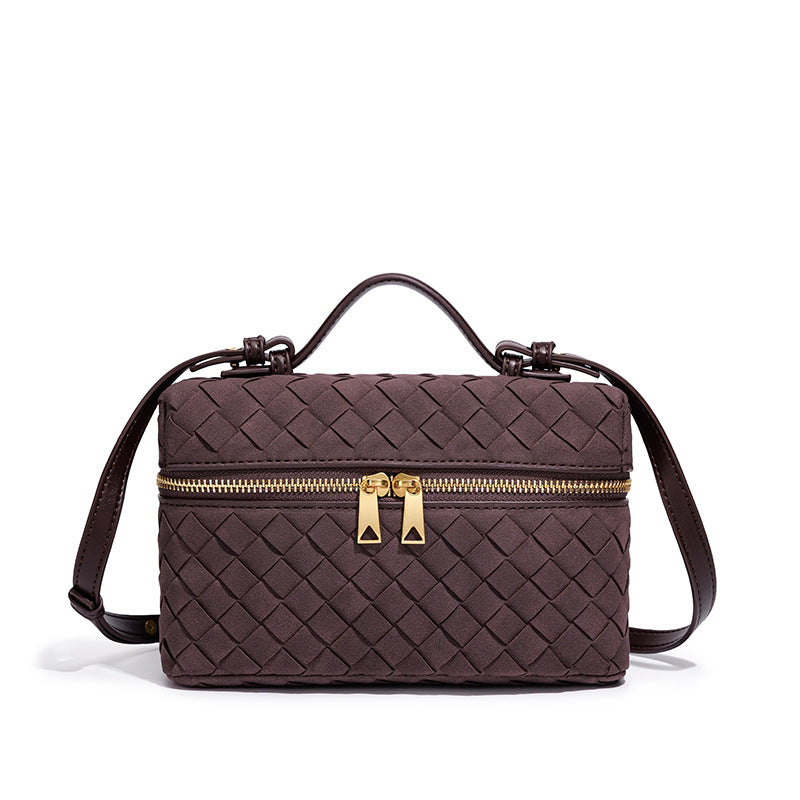 Handcrafted Textured Leather Crossbody Bag Kalsten