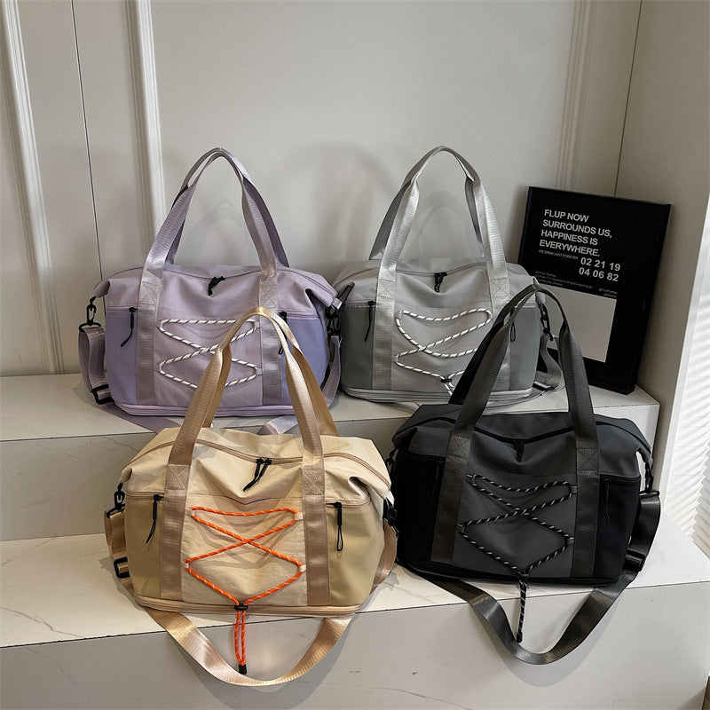 Sporty Shoulder Bag With Practical Organizer Kalsten