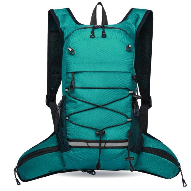 Sporty backpack with breathable mesh inserts and elastic carrying straps Kalsten