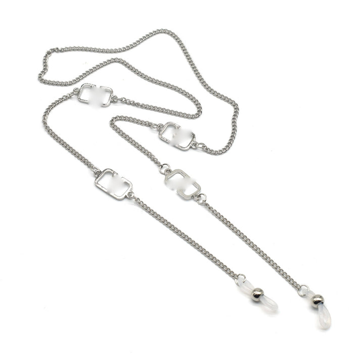 Adjustable Silver Eyewear Chain Kalsten