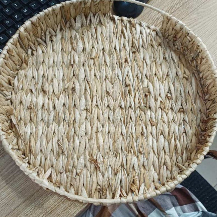 Eco-Friendly Fabric-Lined Storage Basket Kalsten