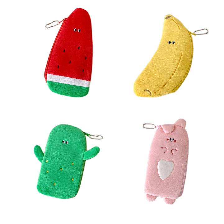 Cute Cactus-Designed Pencil Case